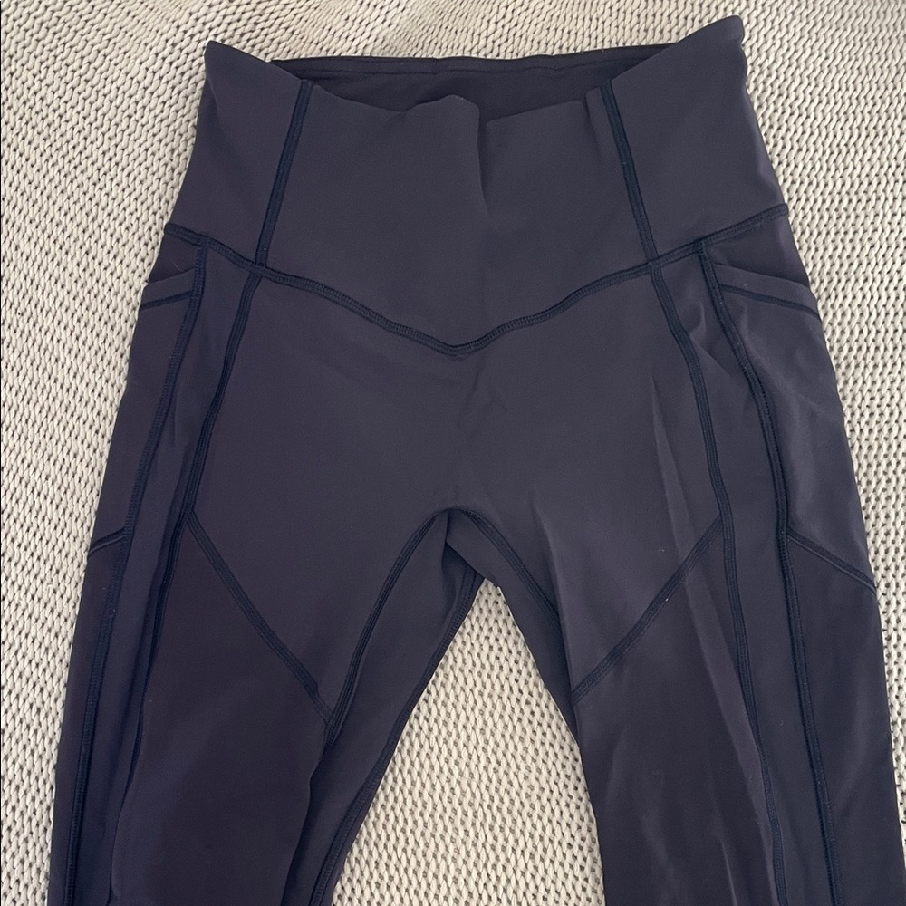 Lululemon Navy High-Waisted Leggings